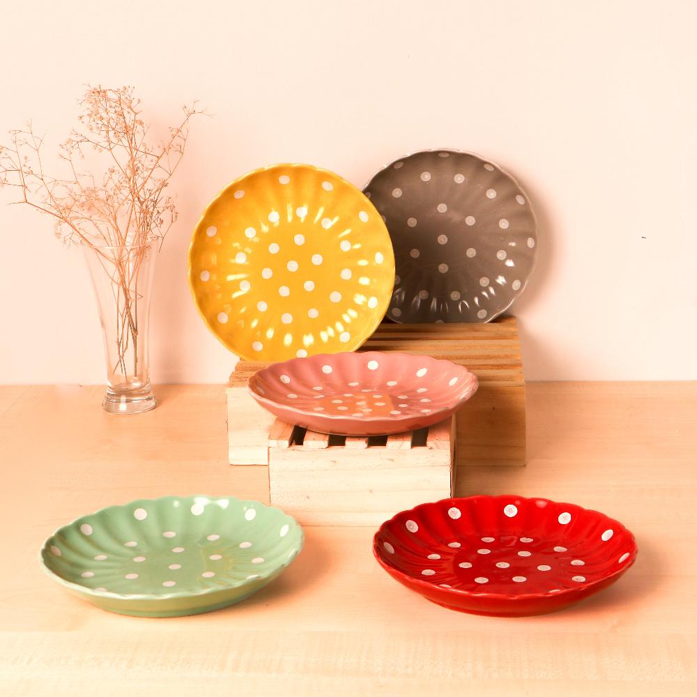 Discover Beautiful Hand-Painted Ceramic Plates at PotteryDen