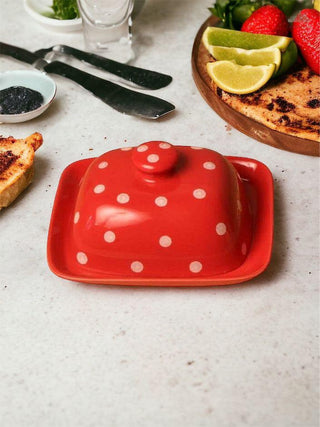 Pottery Butter Dish