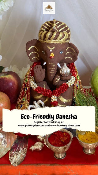 Eco Friendly Ganesha Workshop - PotteryDen