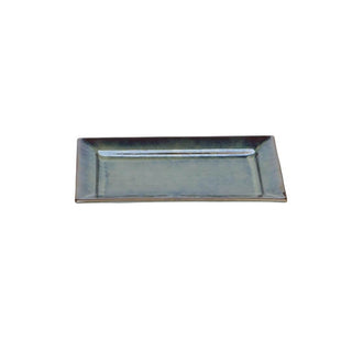 Large rectangular olive green platter  - Hand Painted | Hand Textured |  Set of 1 | Ceramic | Ideal for serving food items - PotteryDen
