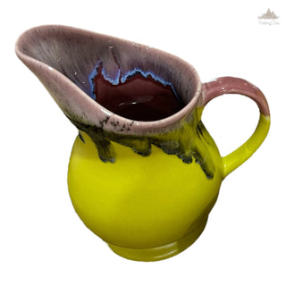 PotteryDen Ceramic Jug | Hand Painted |  Set of 1 | Ceramic Pottery | Ideal for beverages - PotteryDen