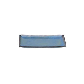 Rustic blue platter - Hand Painted | Hand Textured | Set of 1 | Ceramic | Ideal for serving food items PotteryDen